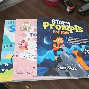 Children's Drawing Coloring and Activity Book Bundle